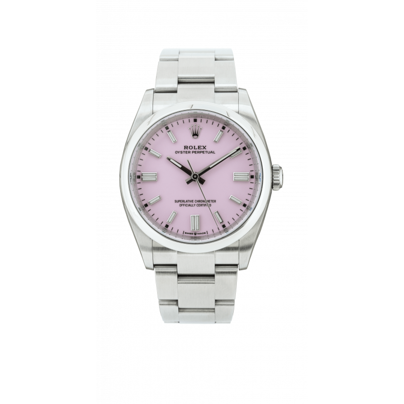 Oyster Perpetual 126000 糖果粉紅色錶面
