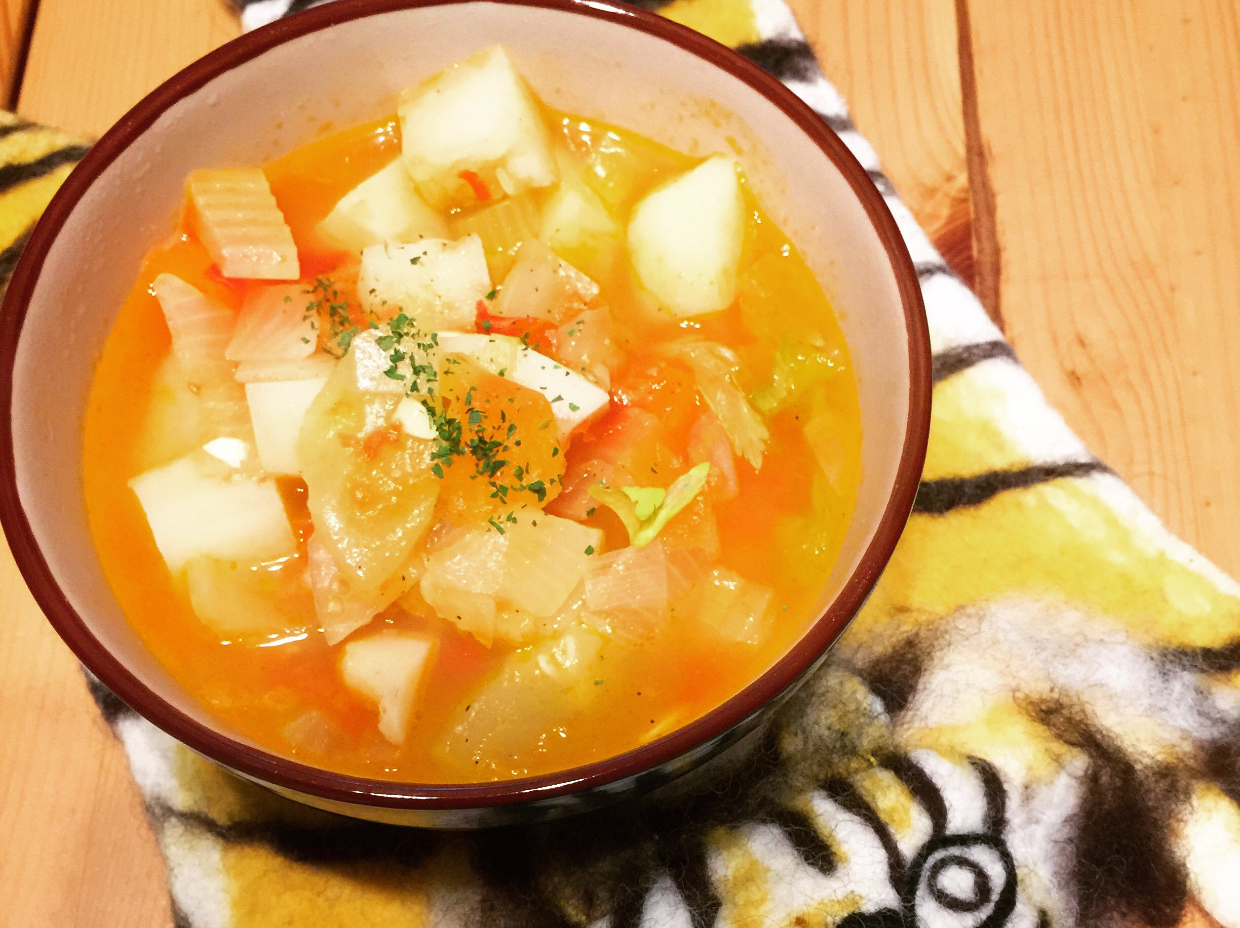 紅蘿蔔蕃茄薯仔湯