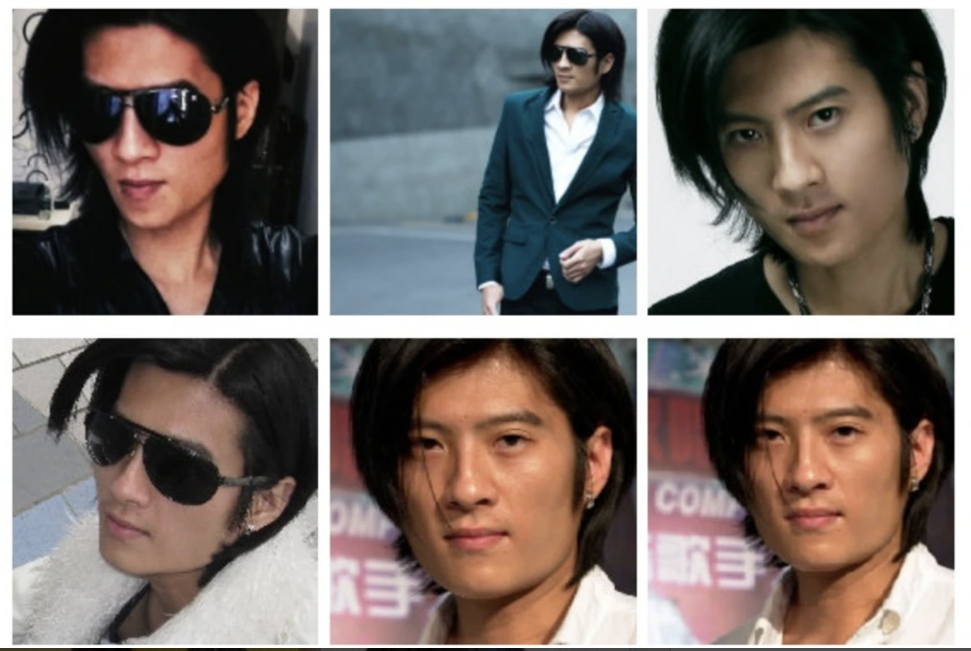 黃寧正面完全不相似