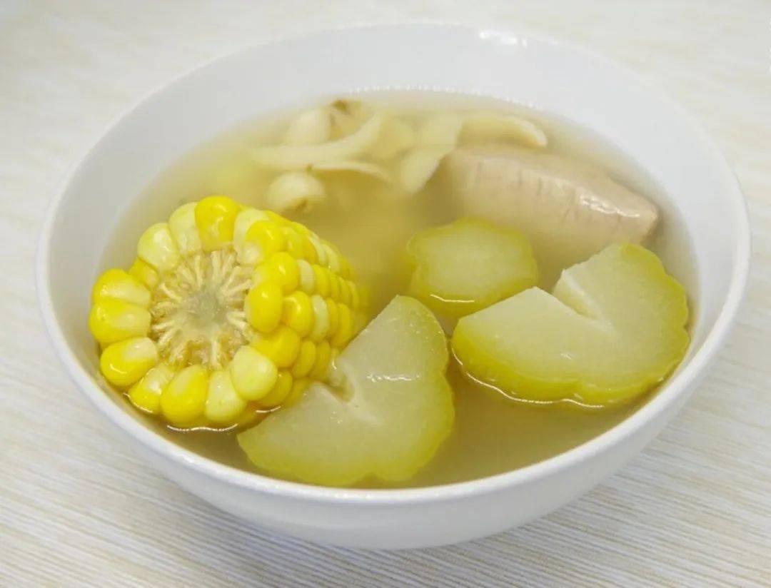 合掌瓜淮山薏米湯