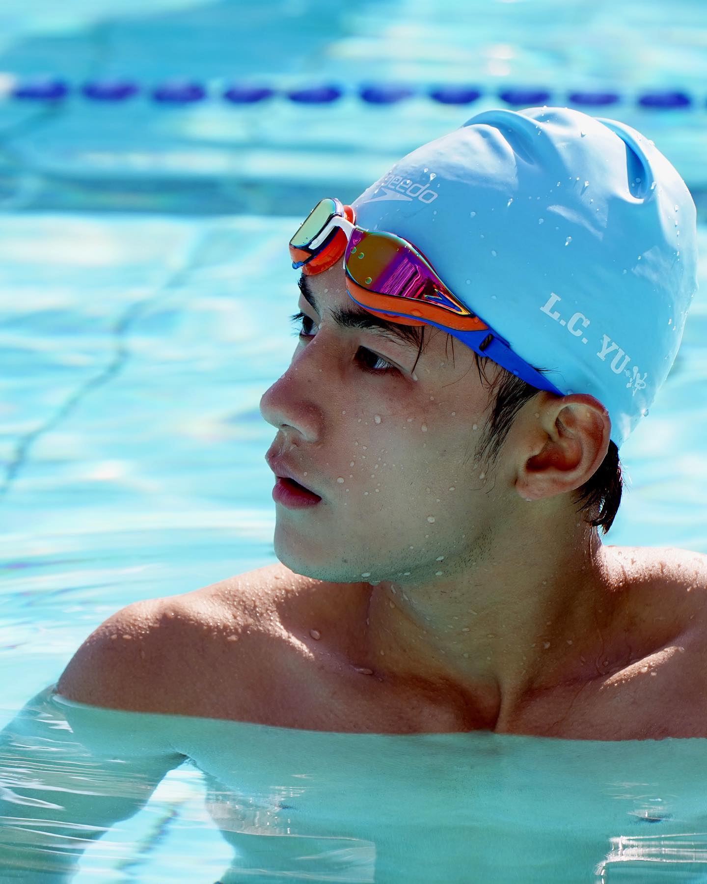 Jeffrey魏浚笙在ViuTV劇集《I SWIM》中飾演天才泳手余浪沖。