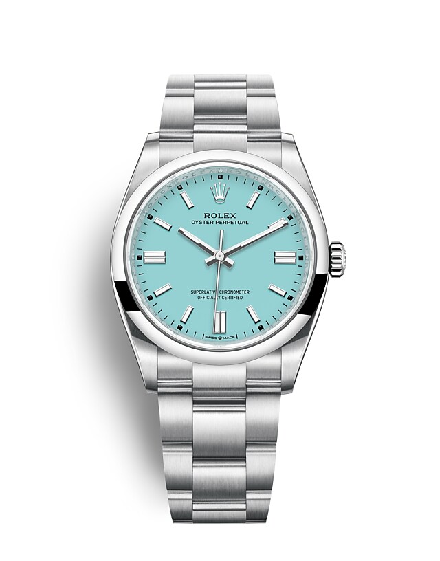 Oyster Perpetual 126000 Tiffany Blue錶面