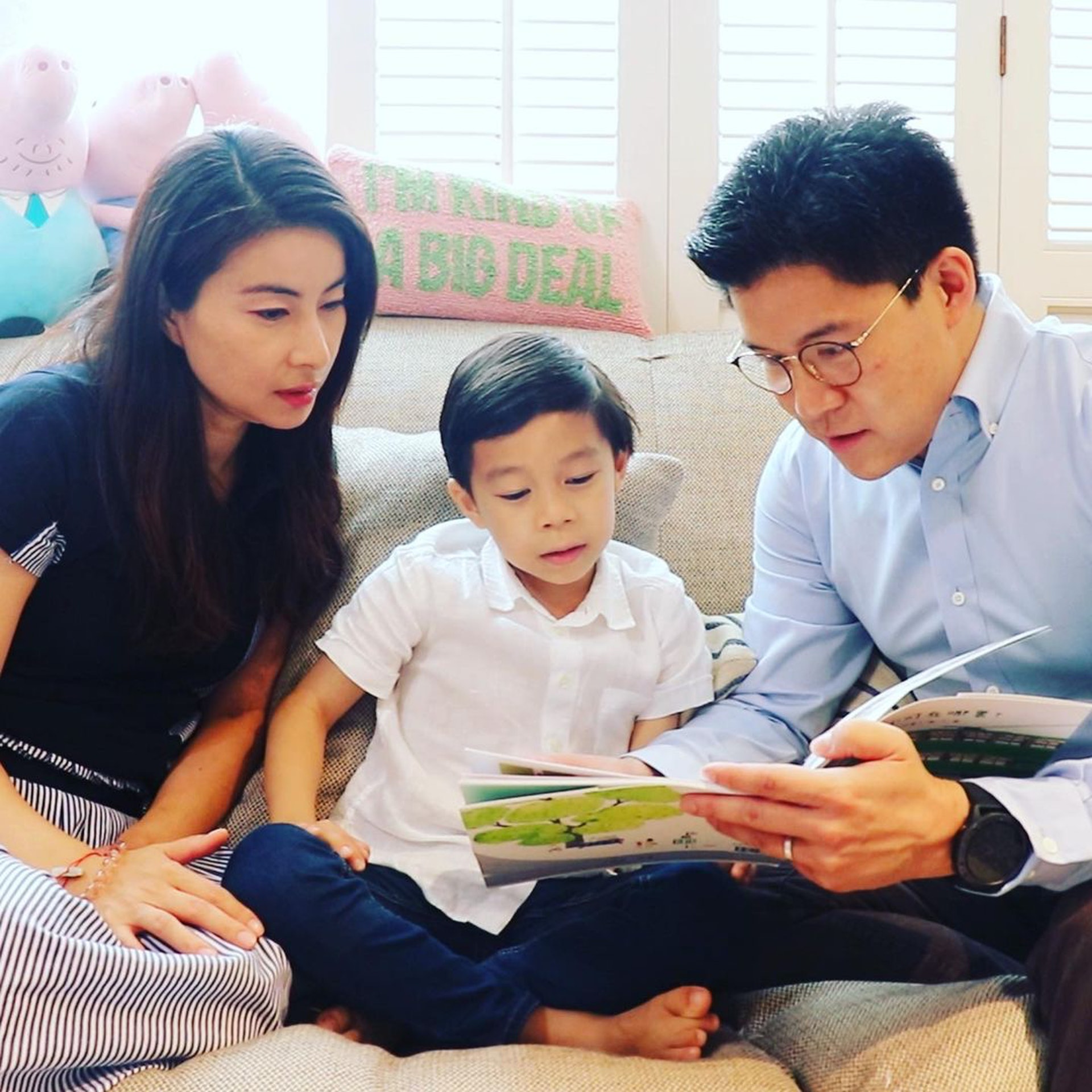 霍啟剛與郭晶晶教育孩子節儉不揮霍。