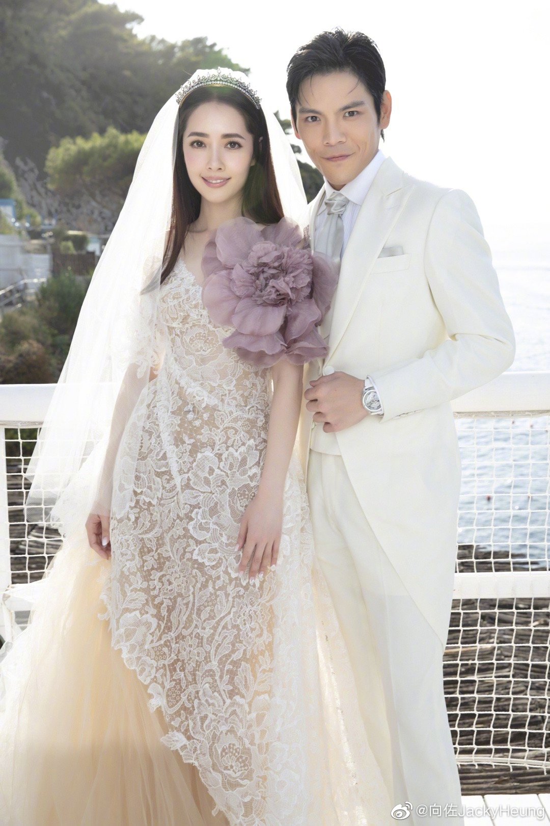郭碧婷與向佐2019年結婚