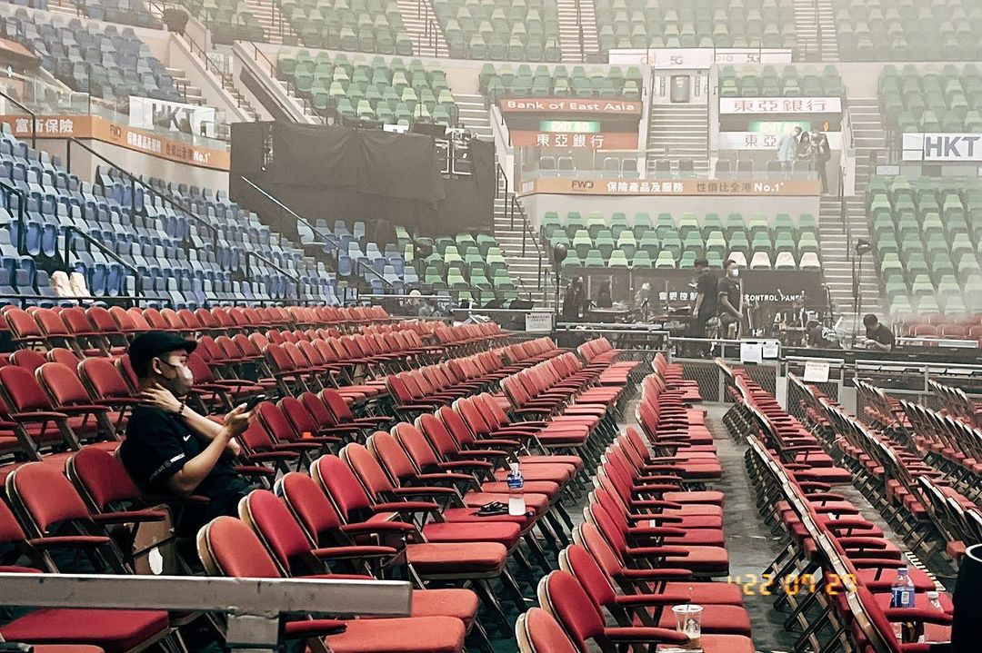 張梓峯在紅館場地照片