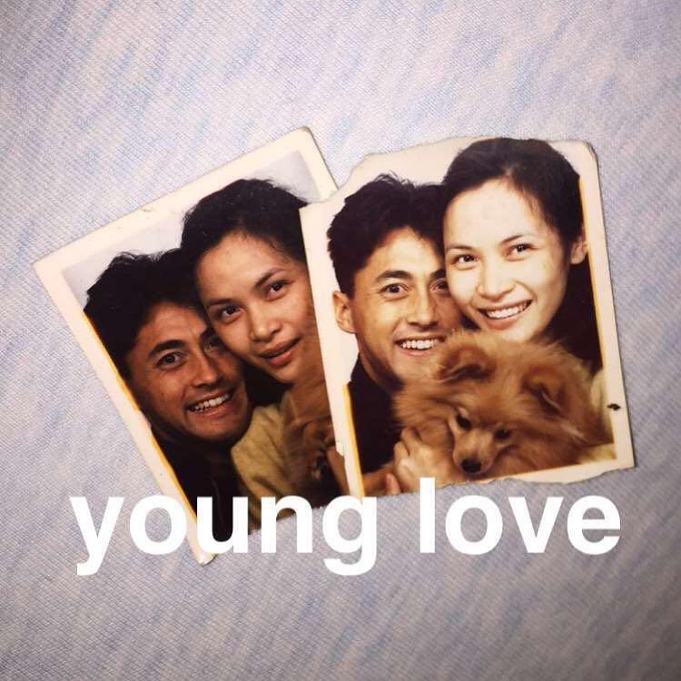 王敏德與老婆馬詩慧年青照片