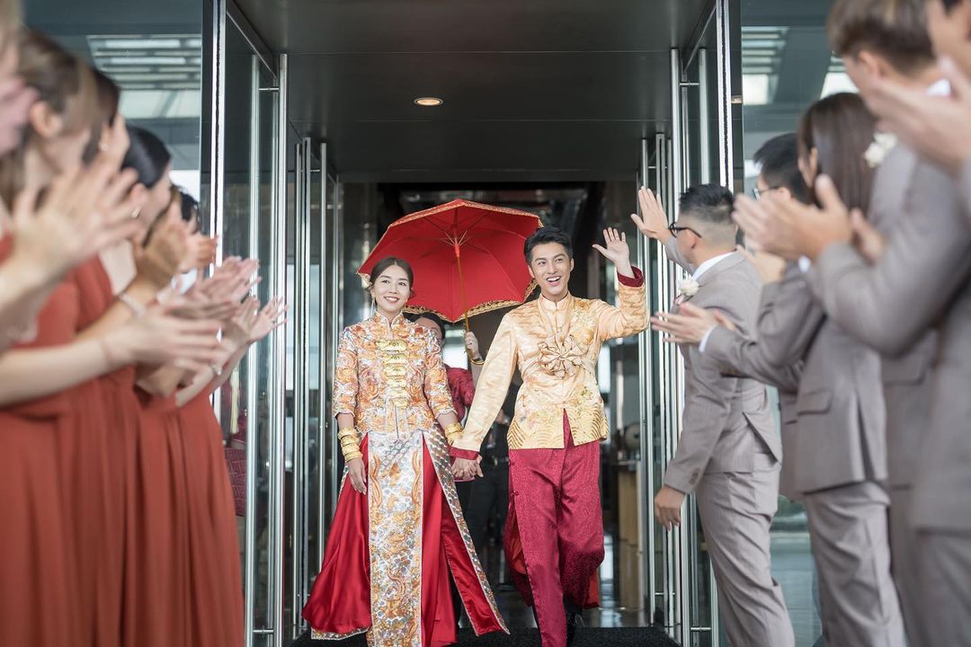 黃嘉樂迎娶女友。