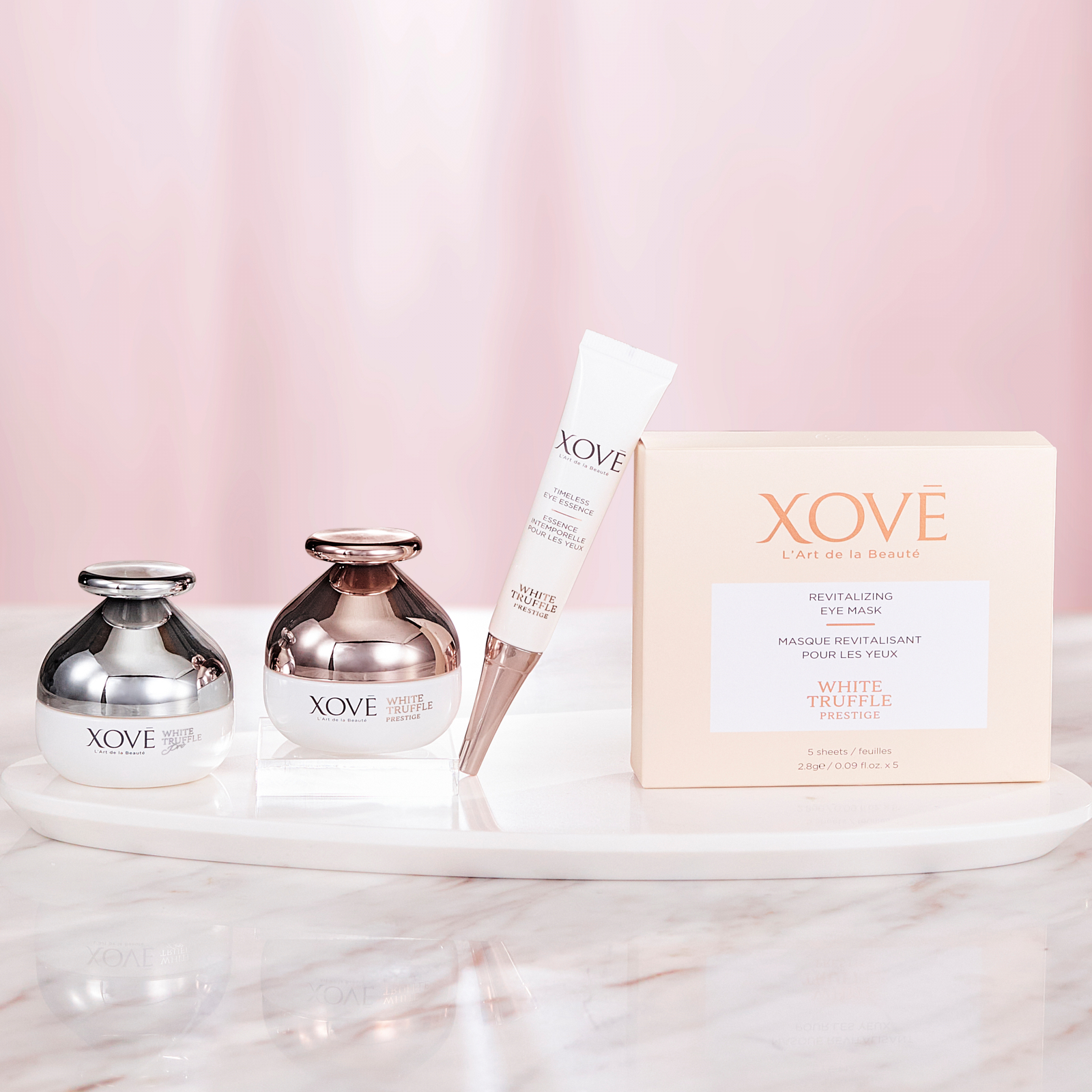 要進一步提升修護效果,可配合XOVĒ其他眼修護產品一齊用。