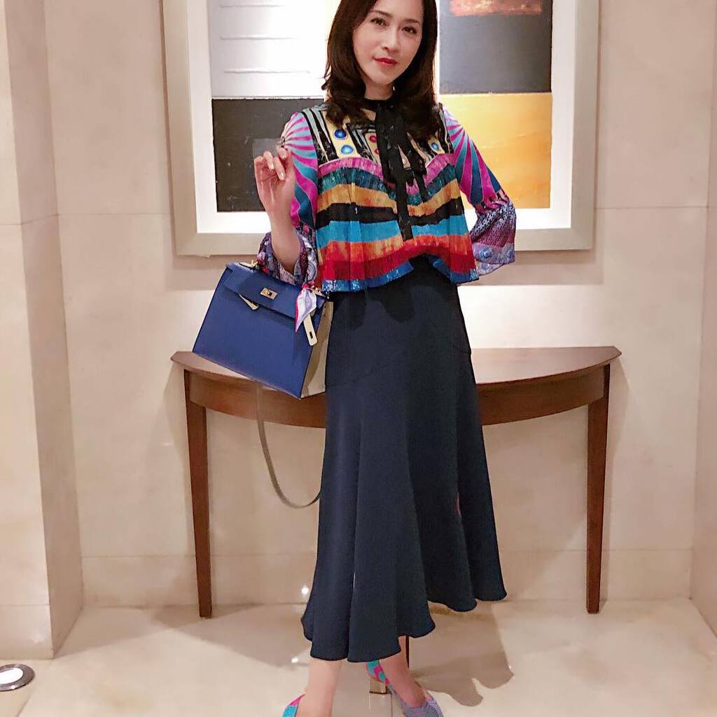 顧紀筠Hermès手袋越買越多。