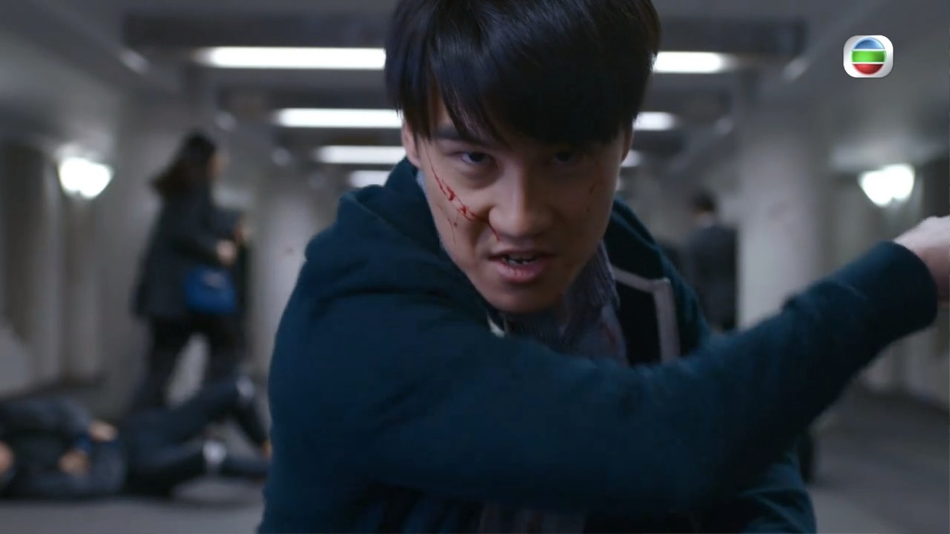 譚永浩失去常性大開殺界時的兇狠樣。