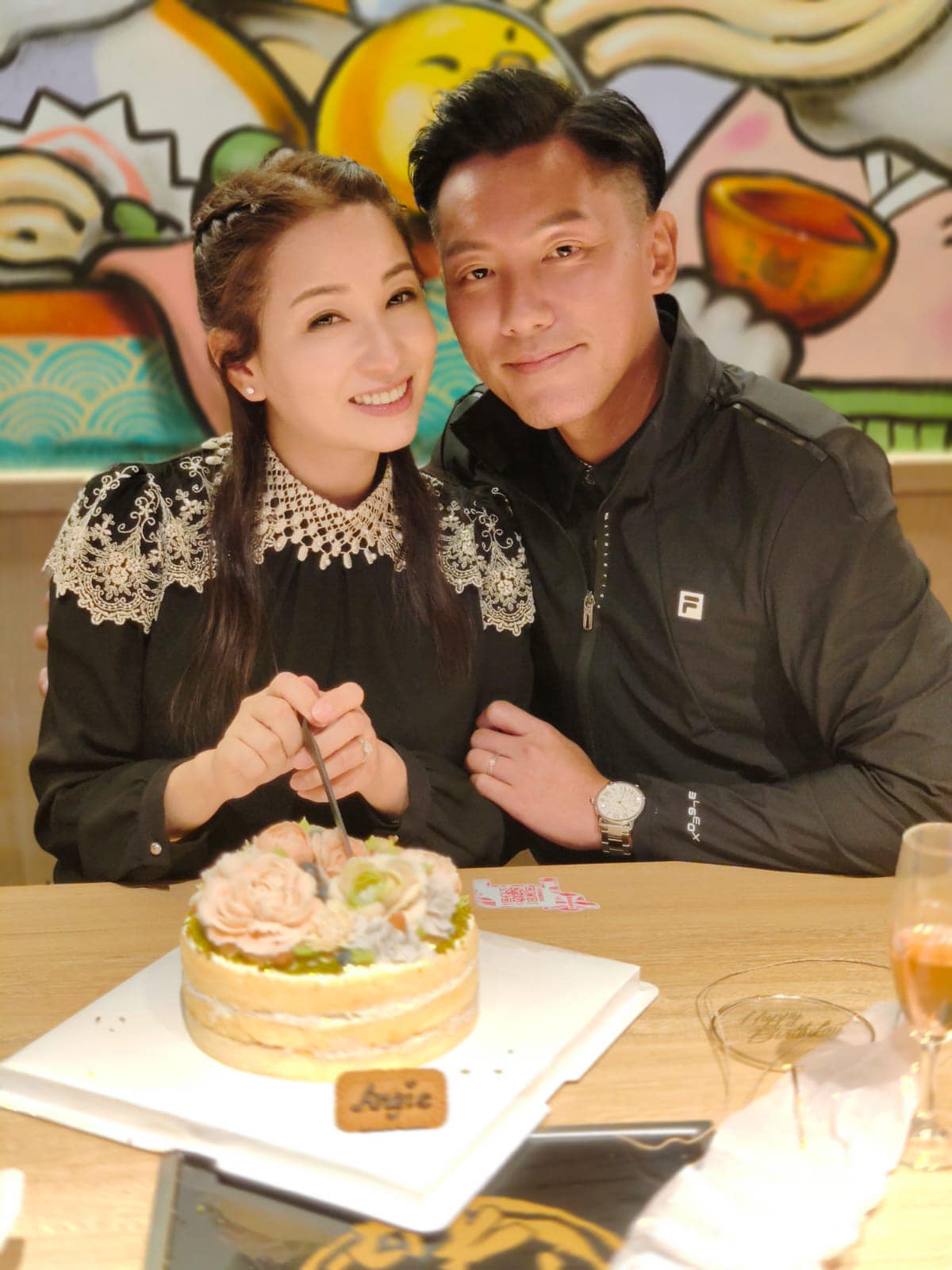 感謝太太無條件支持