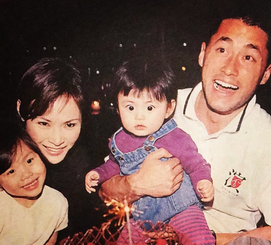 王敏德經常都會分享與老婆馬詩慧的舊照