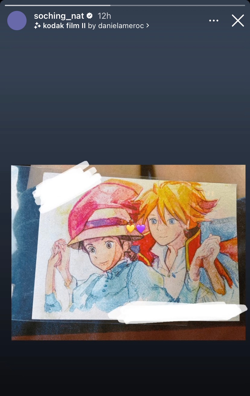 阿Mo的女友So Ching藉畫作表露對男友的愛與支持！