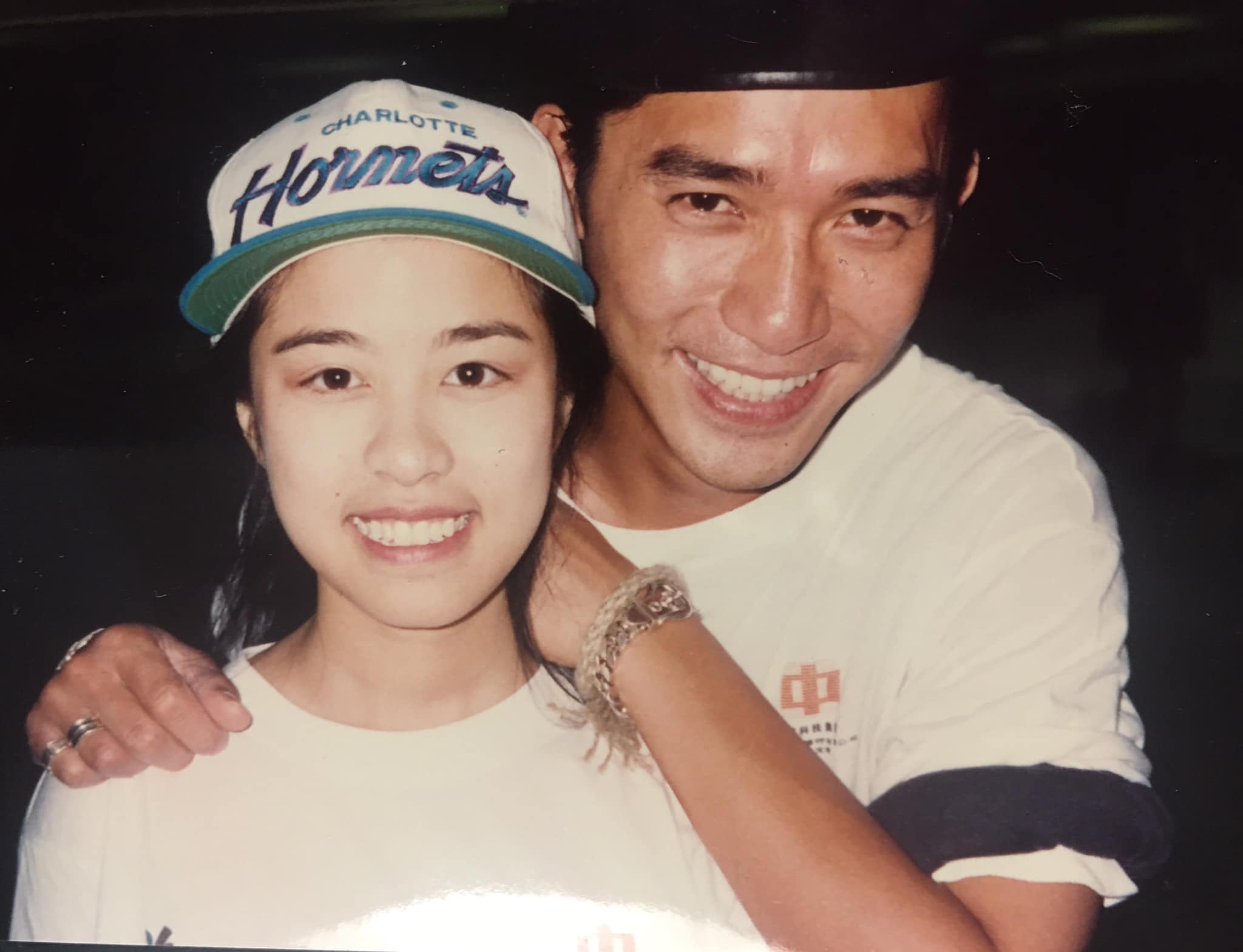 呂校長與梁朝偉昔日合照