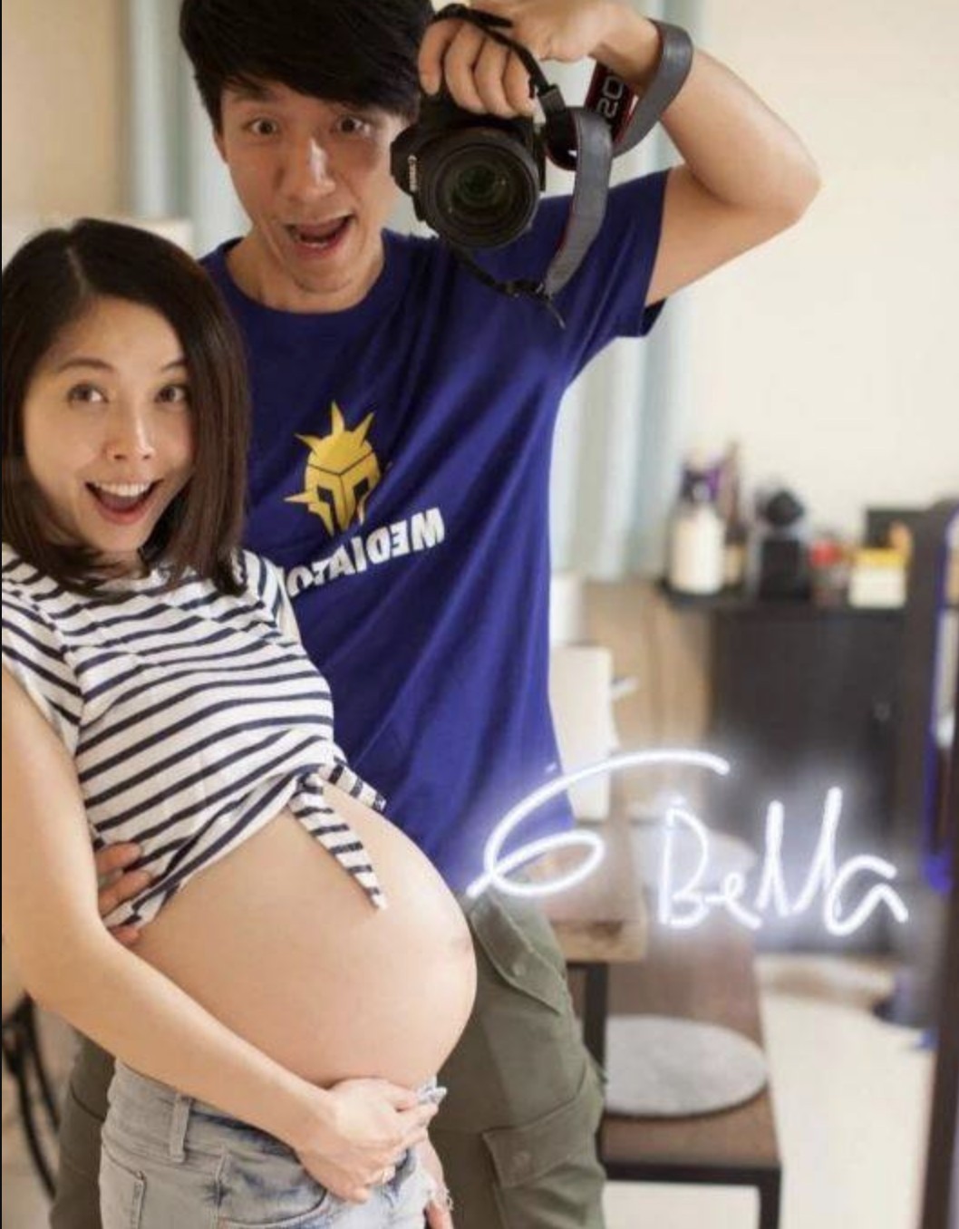 柳俊江與前妻雷康怡舊照