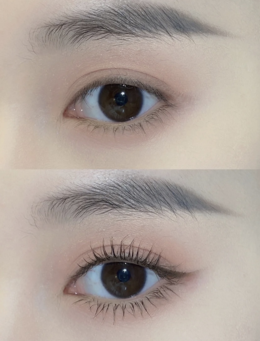 確保眼睫毛處於乾燥的狀態