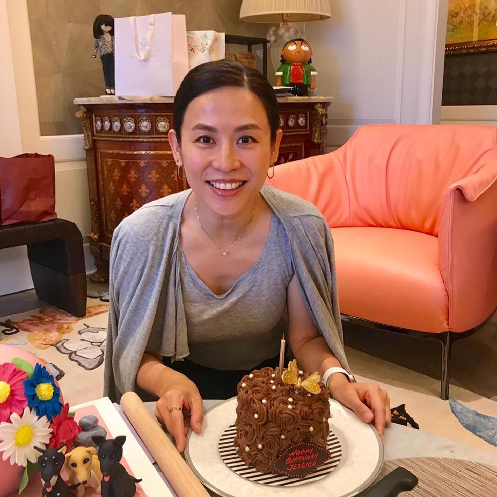 8月18日是宣萱(Jessica)的52歲生日