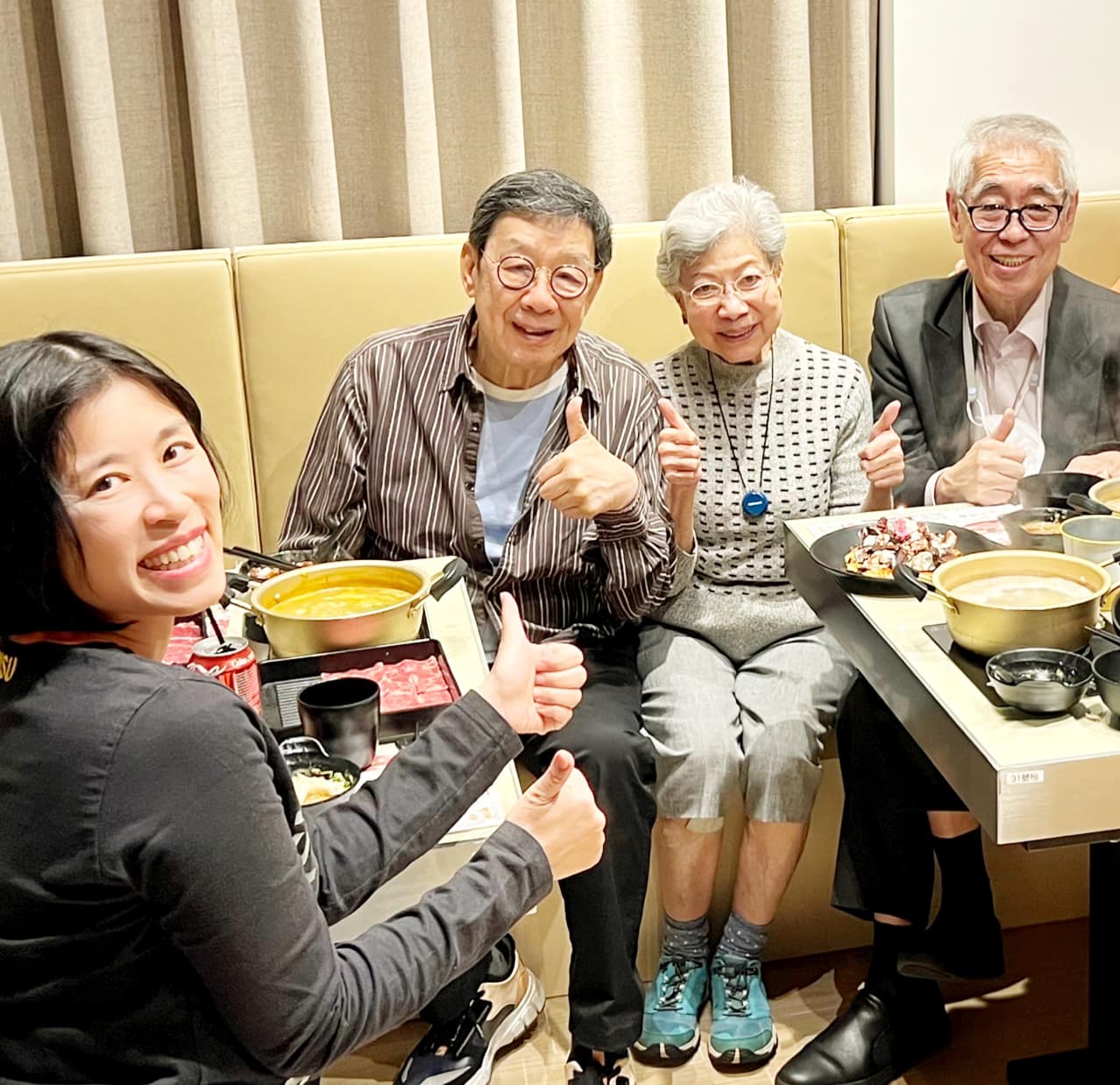 呂校長與不少圈中人熟稔