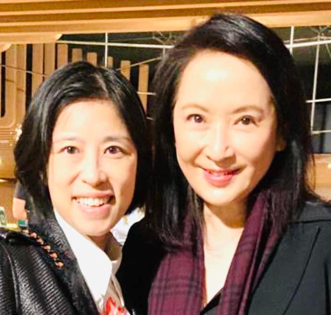 呂校長與龔慈恩昔日合照