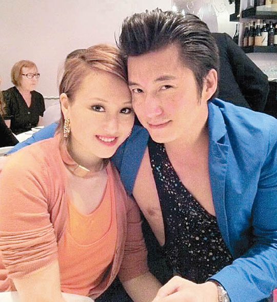 何超雲與陳山聰於2013年結束兩年情。