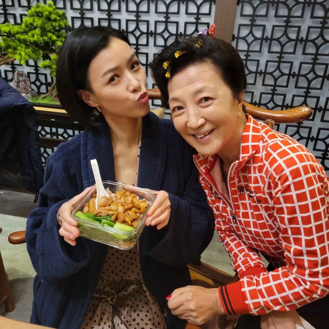 陳茵媺與馬海倫在劇中演母女