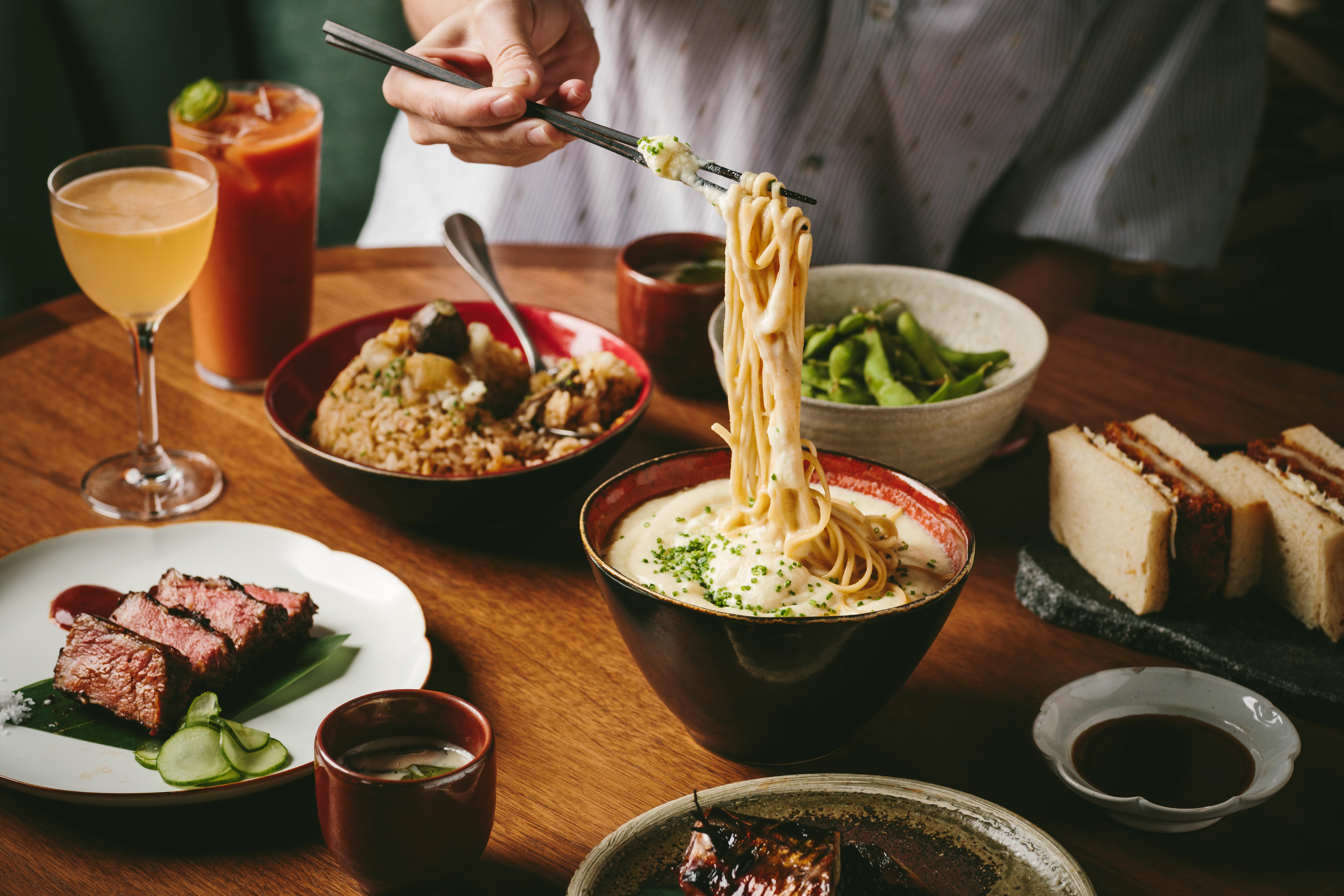 完成療程後可以到日式居酒屋The Aubrey享用令人垂涎的日式早午餐，為旅程畫上完美句號！