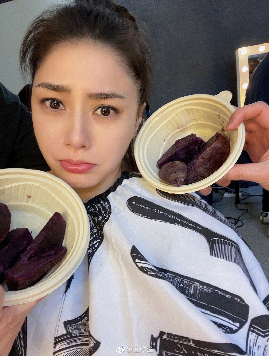 阿嬌為健康瘦身而找營養師為她設計營養減肥清單。