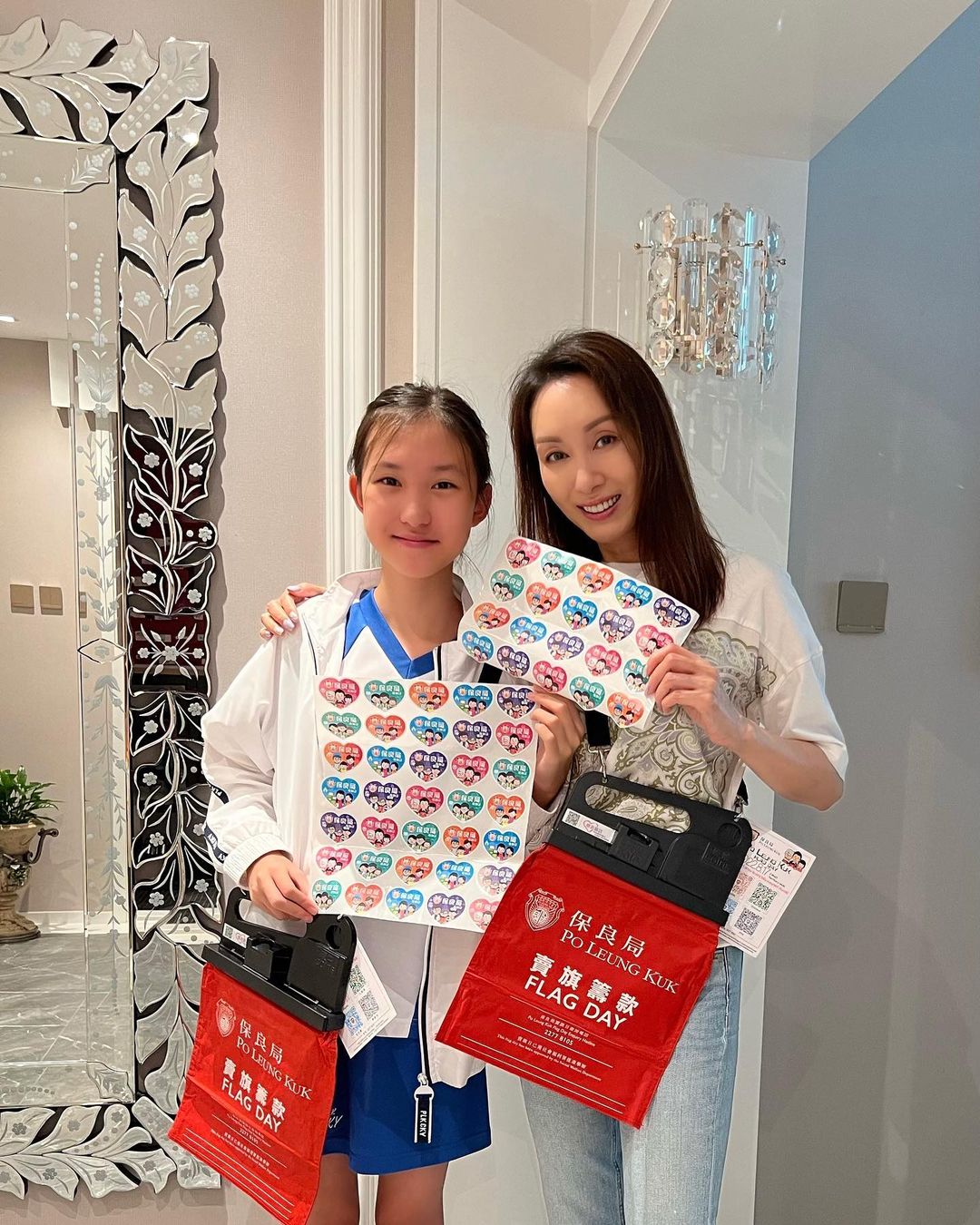 林天若的美貌已超越媽媽郭可盈。