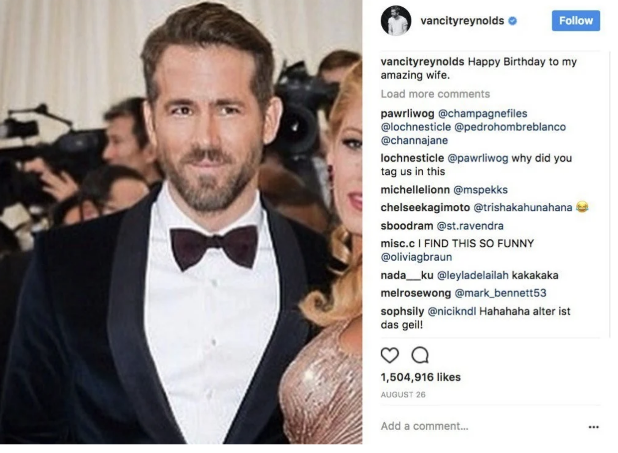 Ryan Reynolds放Blake Lively崩壞照