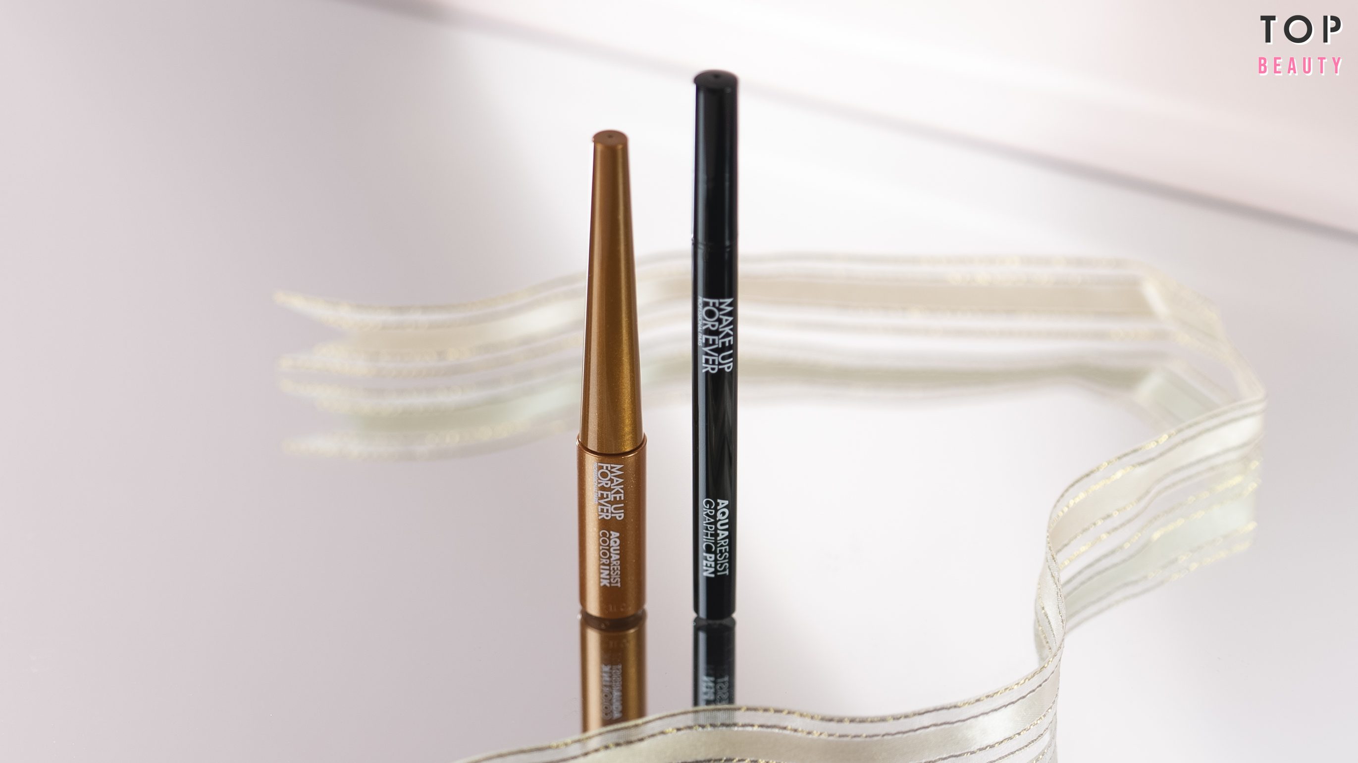 MAKE UP FOR EVER 防水極細眼線筆及防水持色眼線液 各$230