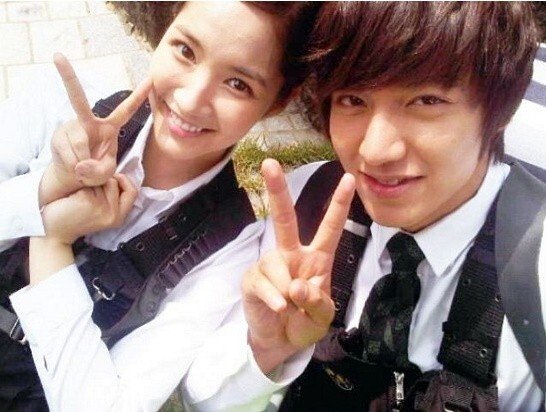 朴敏英曾與李敏鎬有一段情。