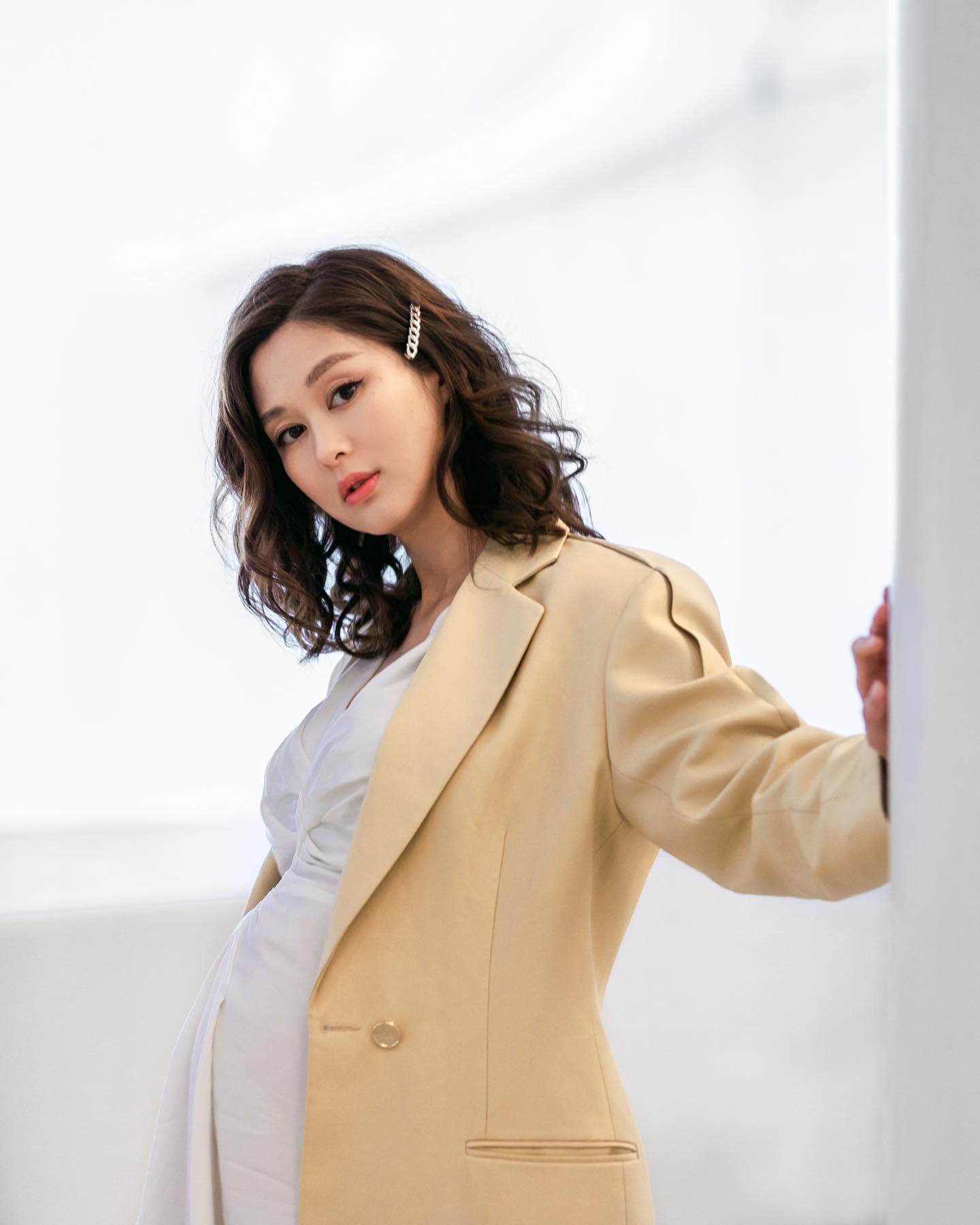 S形瀏海,適合圓臉女生。