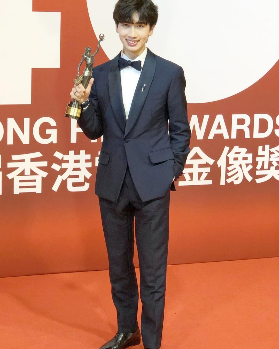 馮皓揚(羊羊)金像獎頒獎禮前便報讀了TVB的藝員訓練班