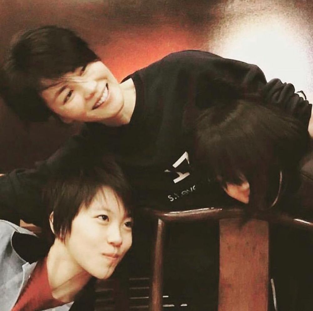 兩母女感情好好