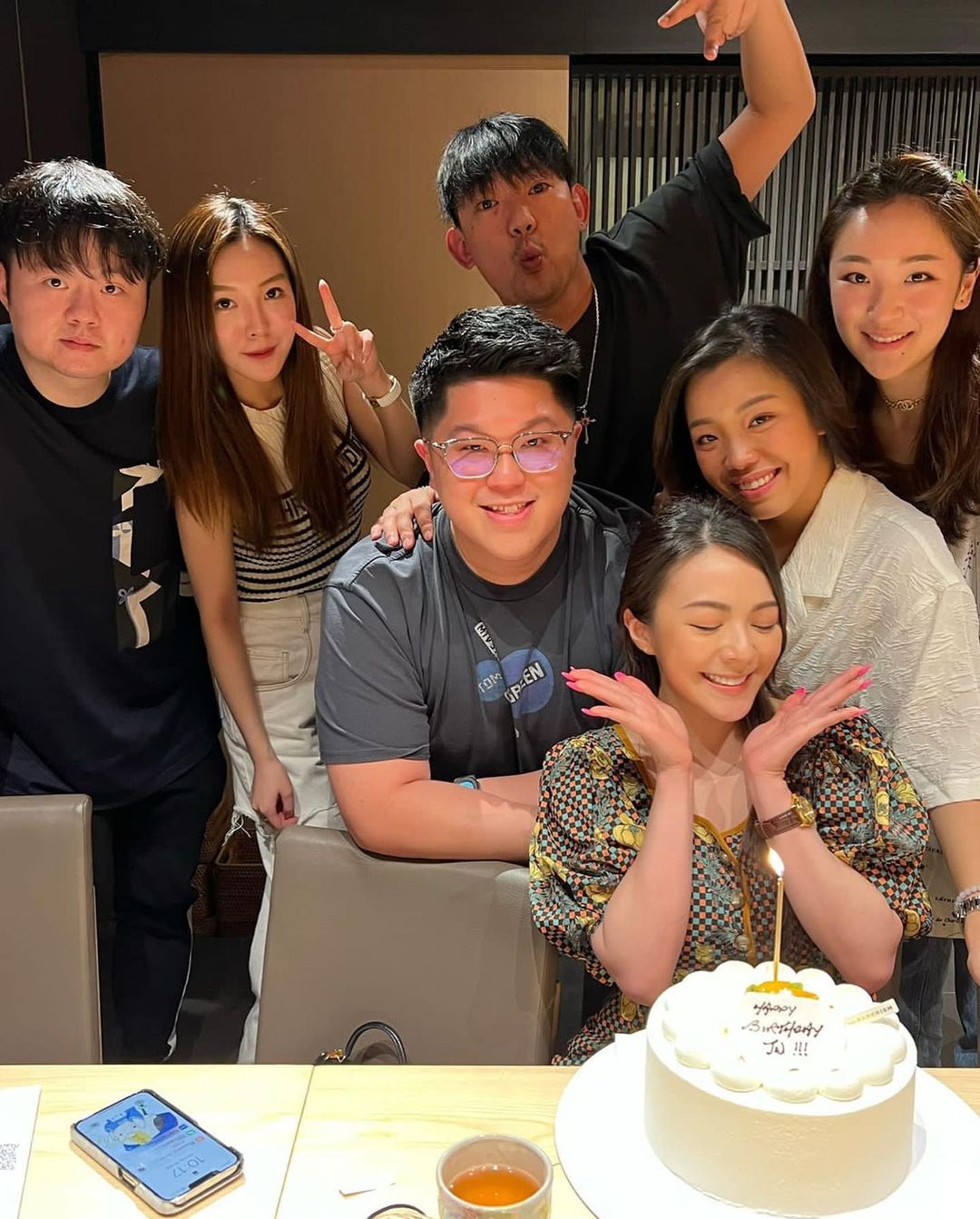 JW王灝兒生日,男友葉韋彤也陪伴在側
