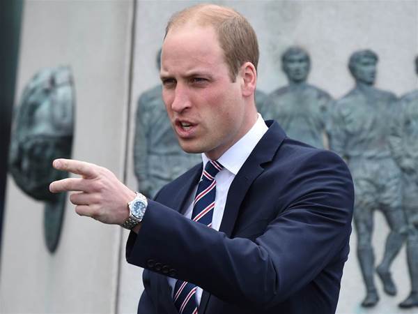威廉王子25年來戴同隻手錶。