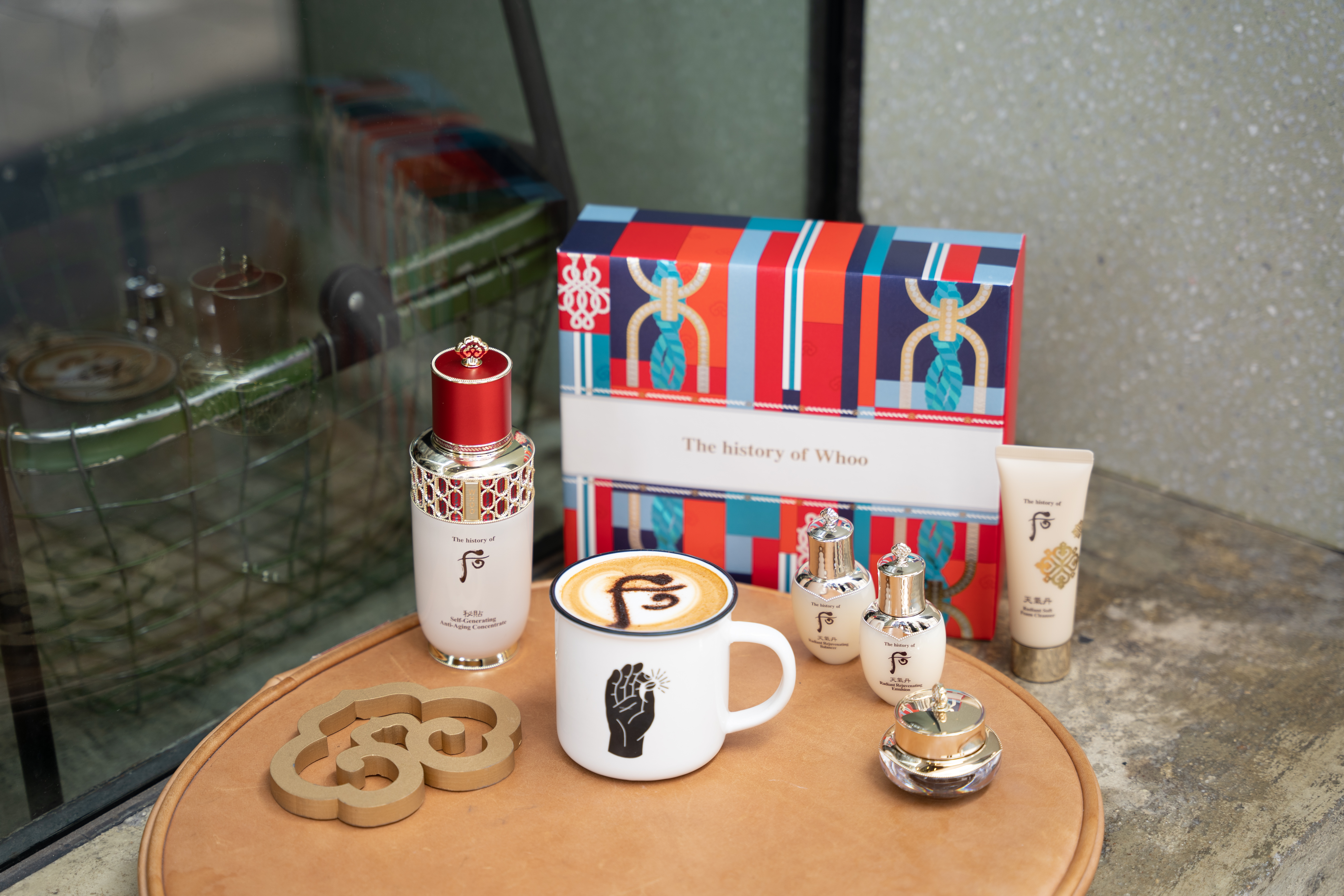 記住要換領韓式人蔘鮮奶咖啡，與后一同走進初秋。