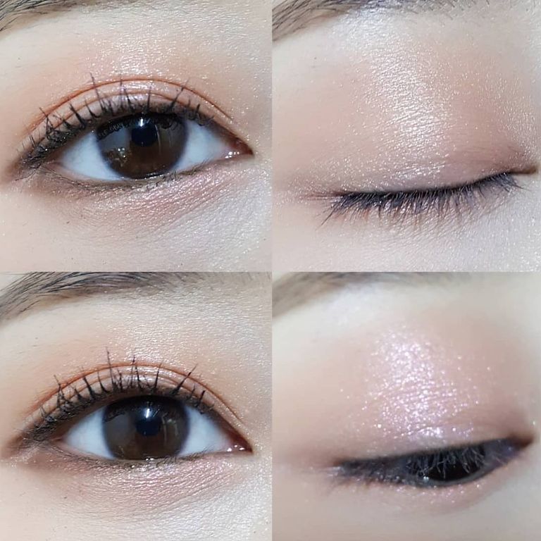 將打亮色放於眼頭位置，有開眼頭效果。