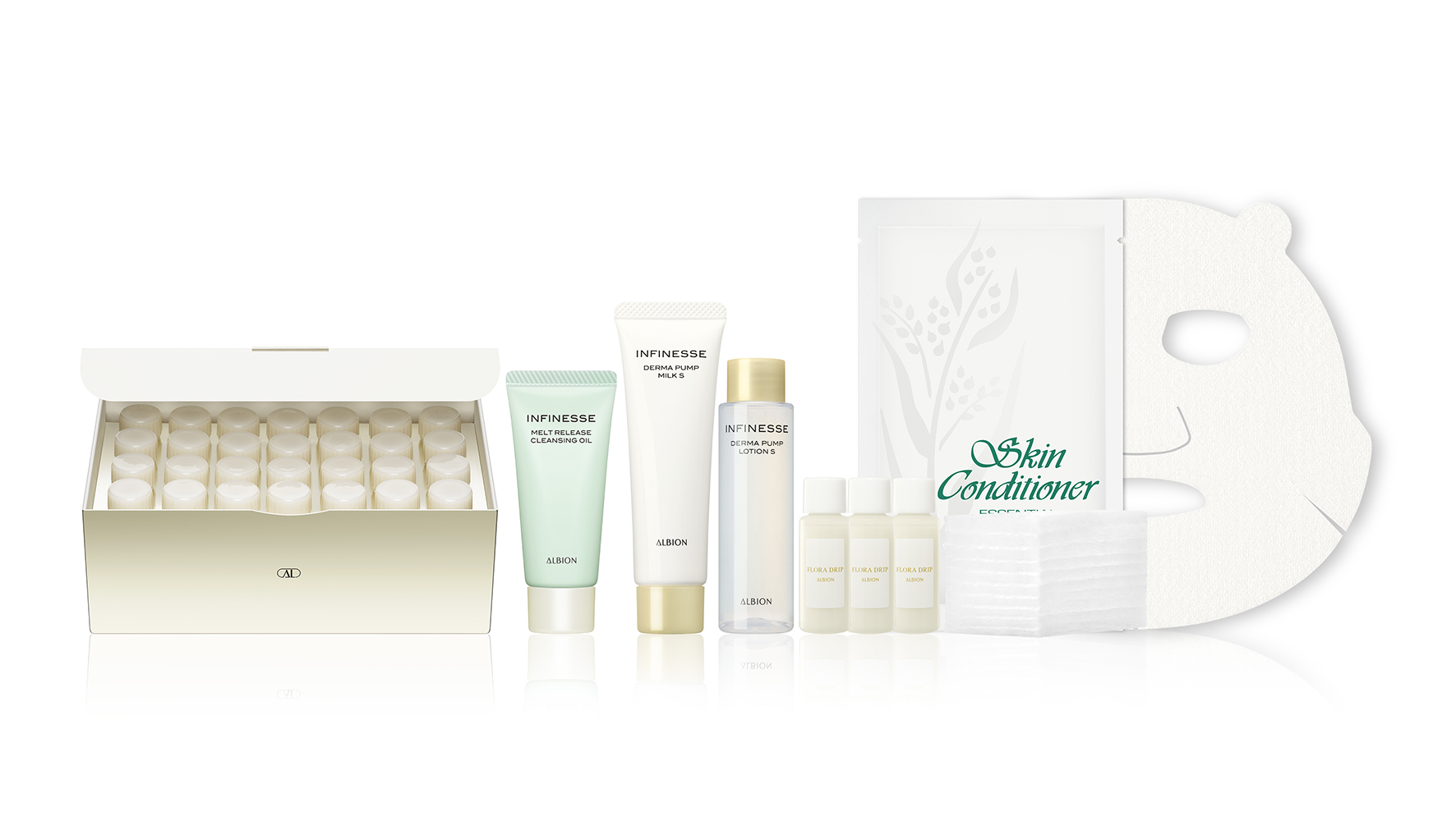 Albion賦活彈力緊緻V面安瓶套裝