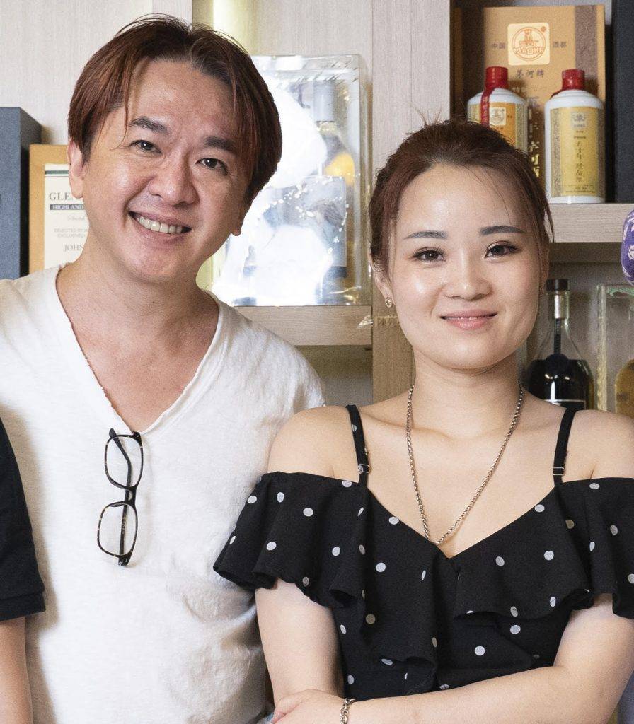 鄧兆尊與第三位女朋友陳小姐