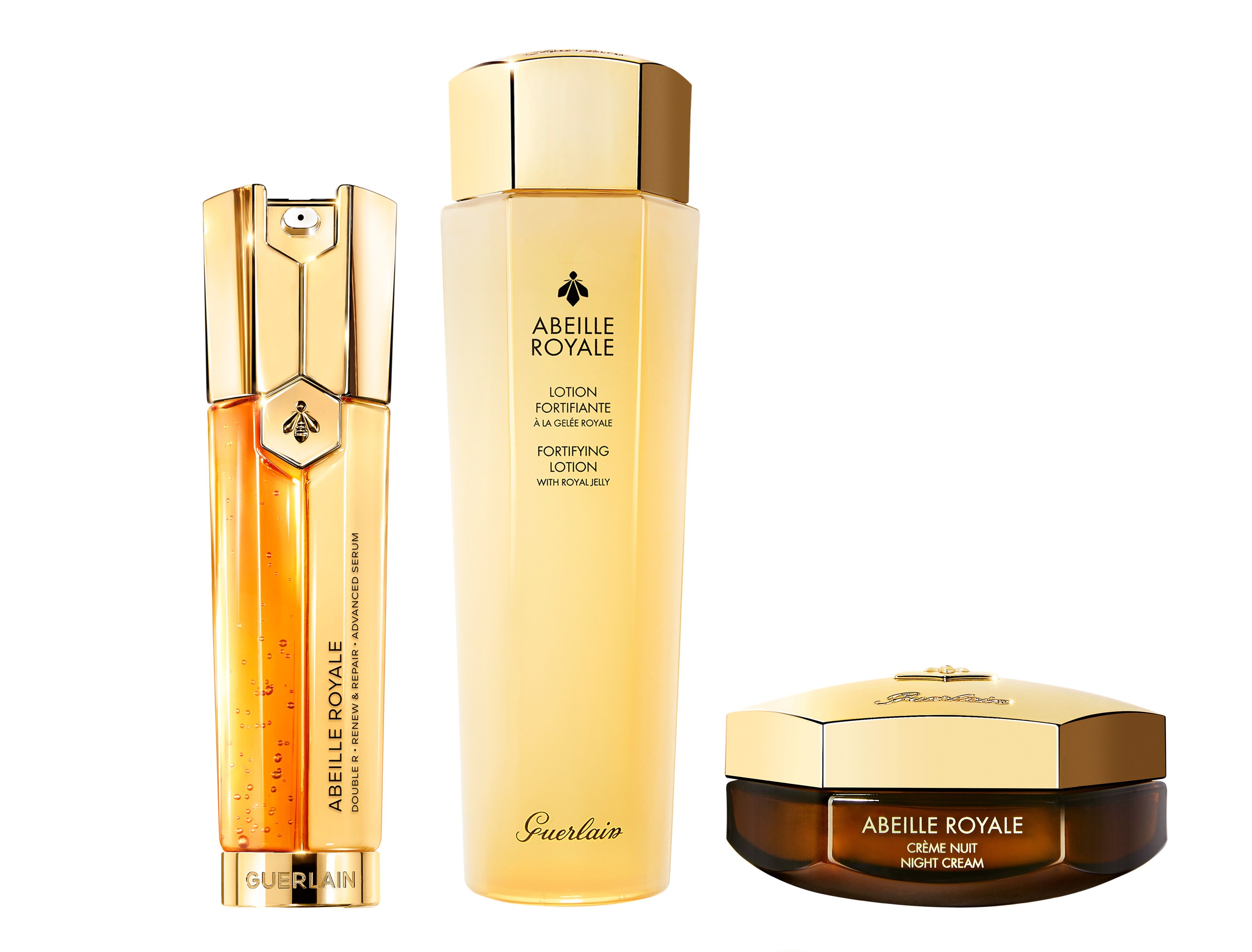 Guerlain殿級蜂皇升級版再生修護雙效精華緊緻套裝