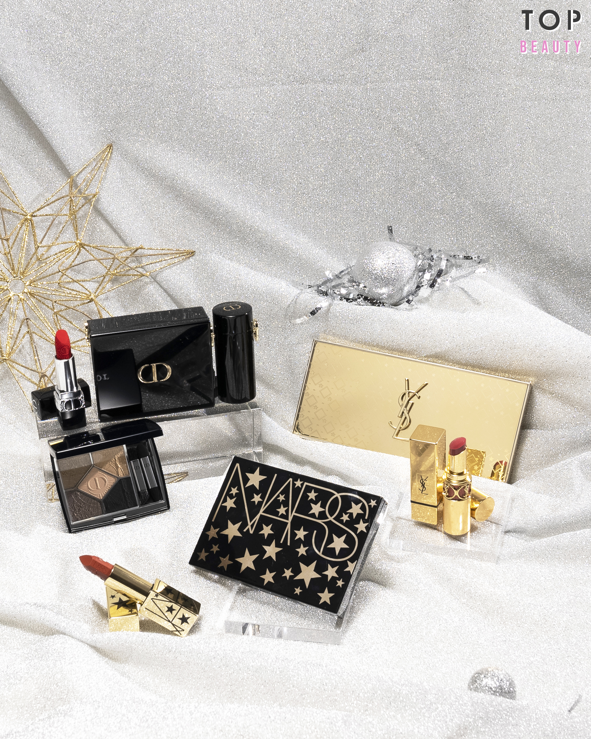DIOR、YSL、NARS節日限量美妝系列