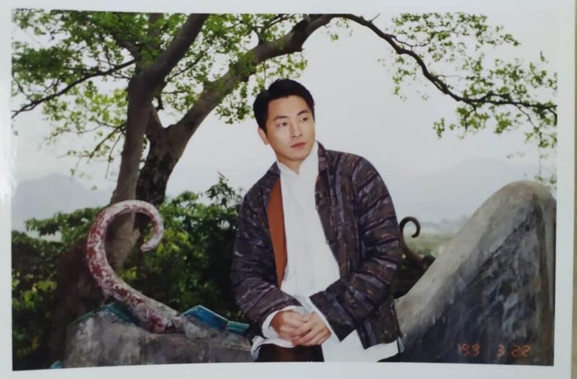 張松枝在偶然的機會下被廣告拍攝隊的工作人員相中