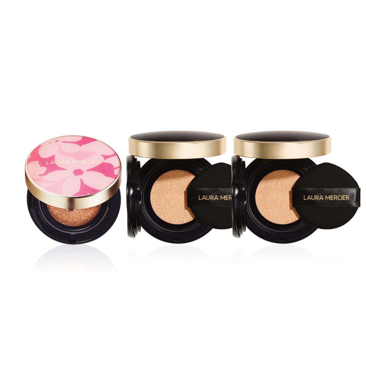 Laura Mercier極致持久鑽光氣墊粉底套裝