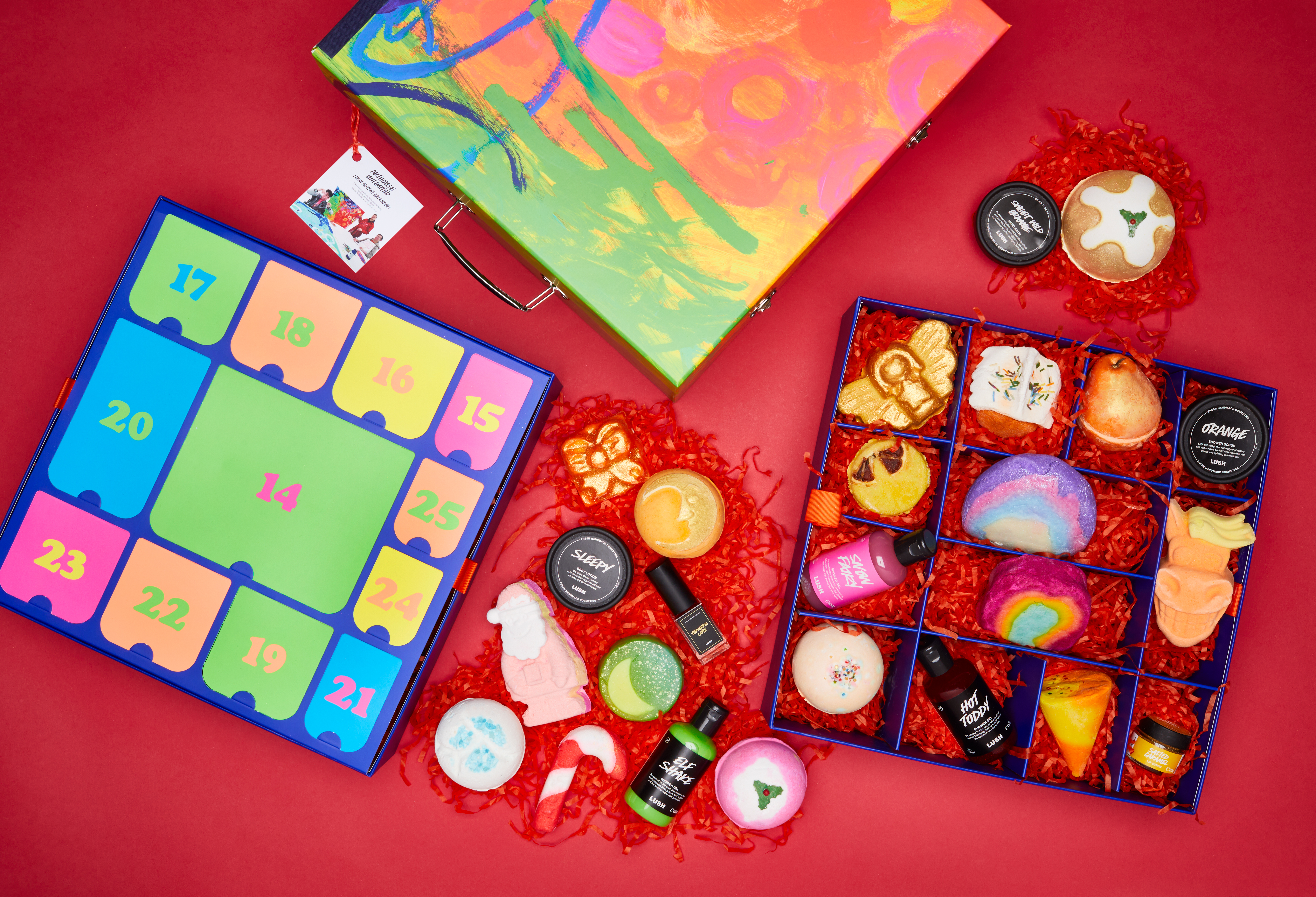 Lush聖誕月曆禮盒