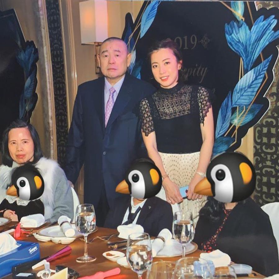 甘比與劉鑾雄三名子女-劉秀樺、劉仲學及劉秀兒