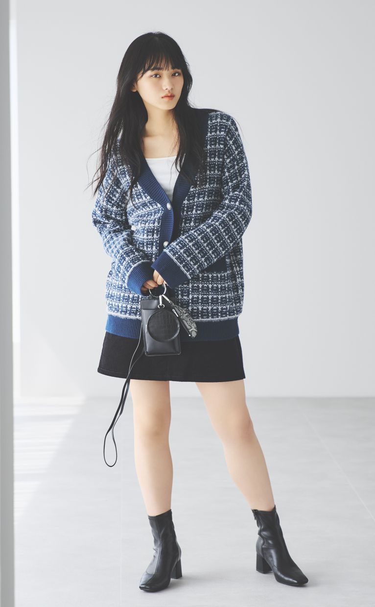 近年流行的格仔圖紋也能大大提升帥氣感!