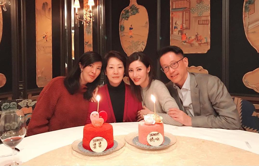 李嘉欣牽線為家姐覓得幸福