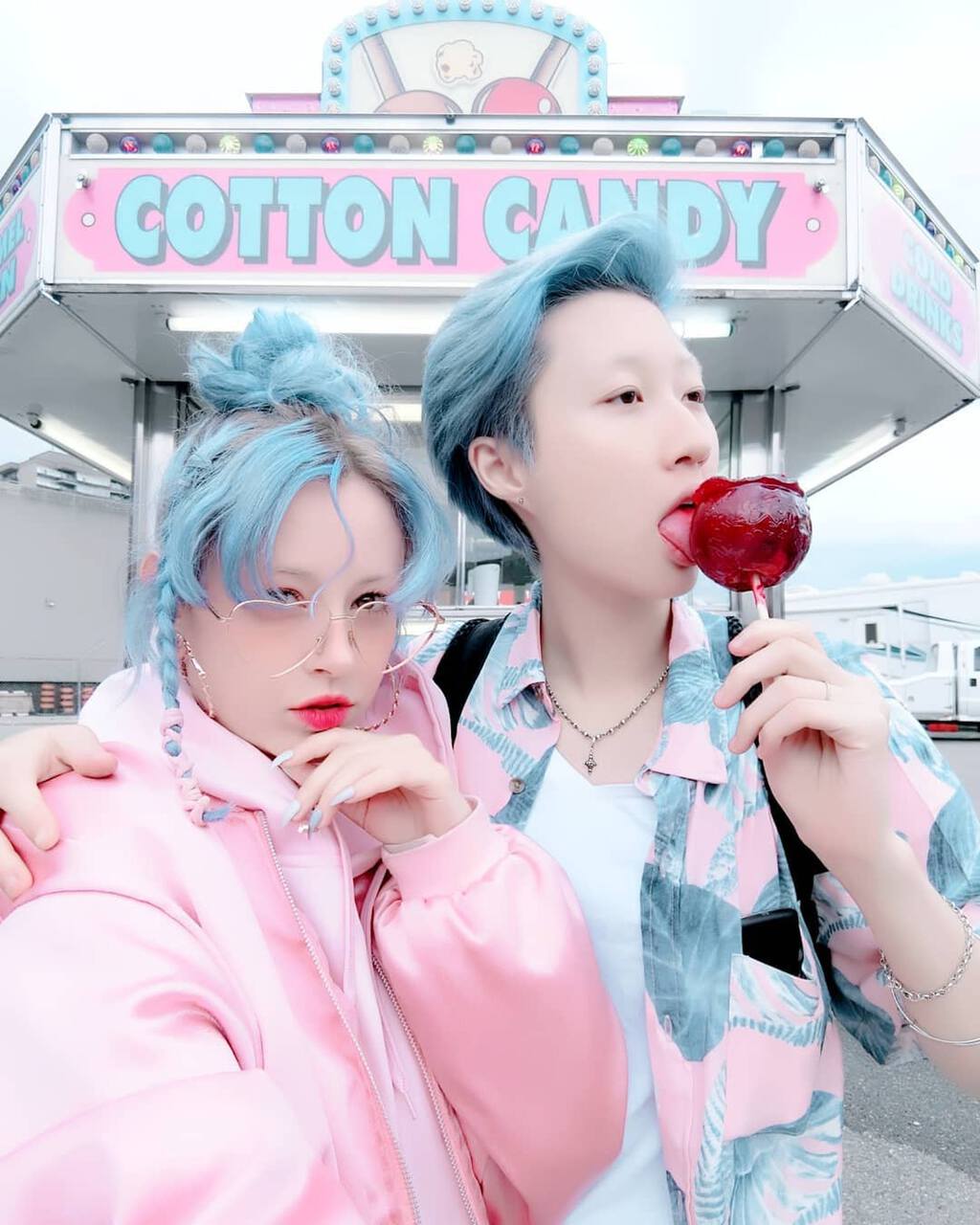 吳卓林與同性伴侶Andi