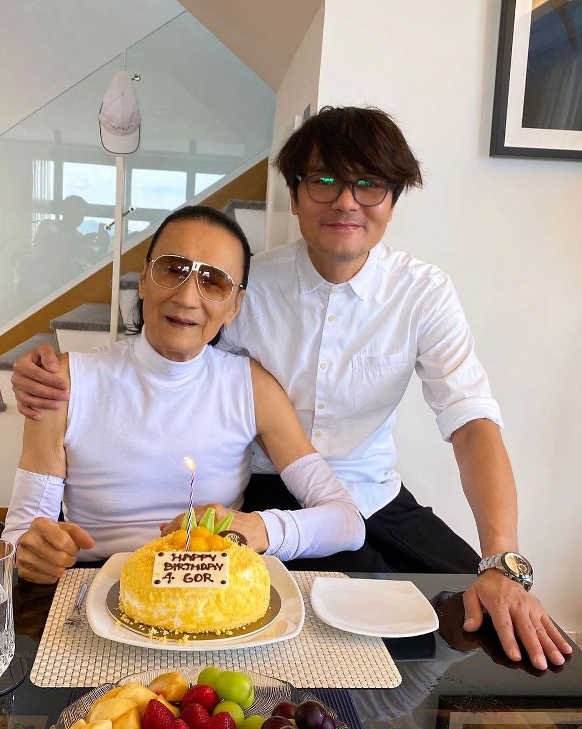 網民笑言林家棟才是四哥的兒子。